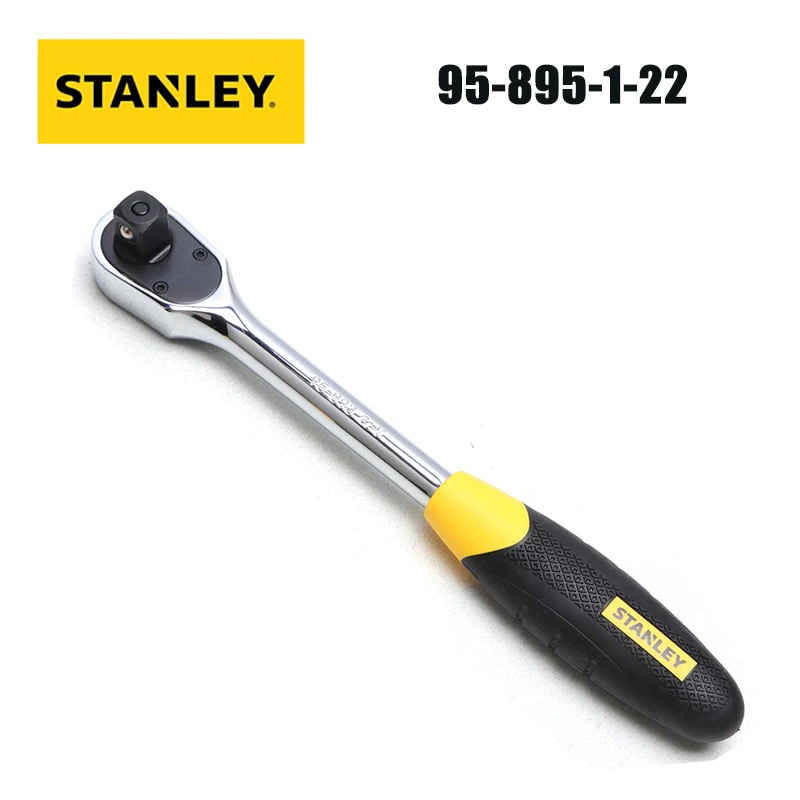 

Stanley 95-895-1-22 1/4 Inch Strong Dual Color Auto Repair Quick Bidirectional Ratchet Sleeve Wrench.