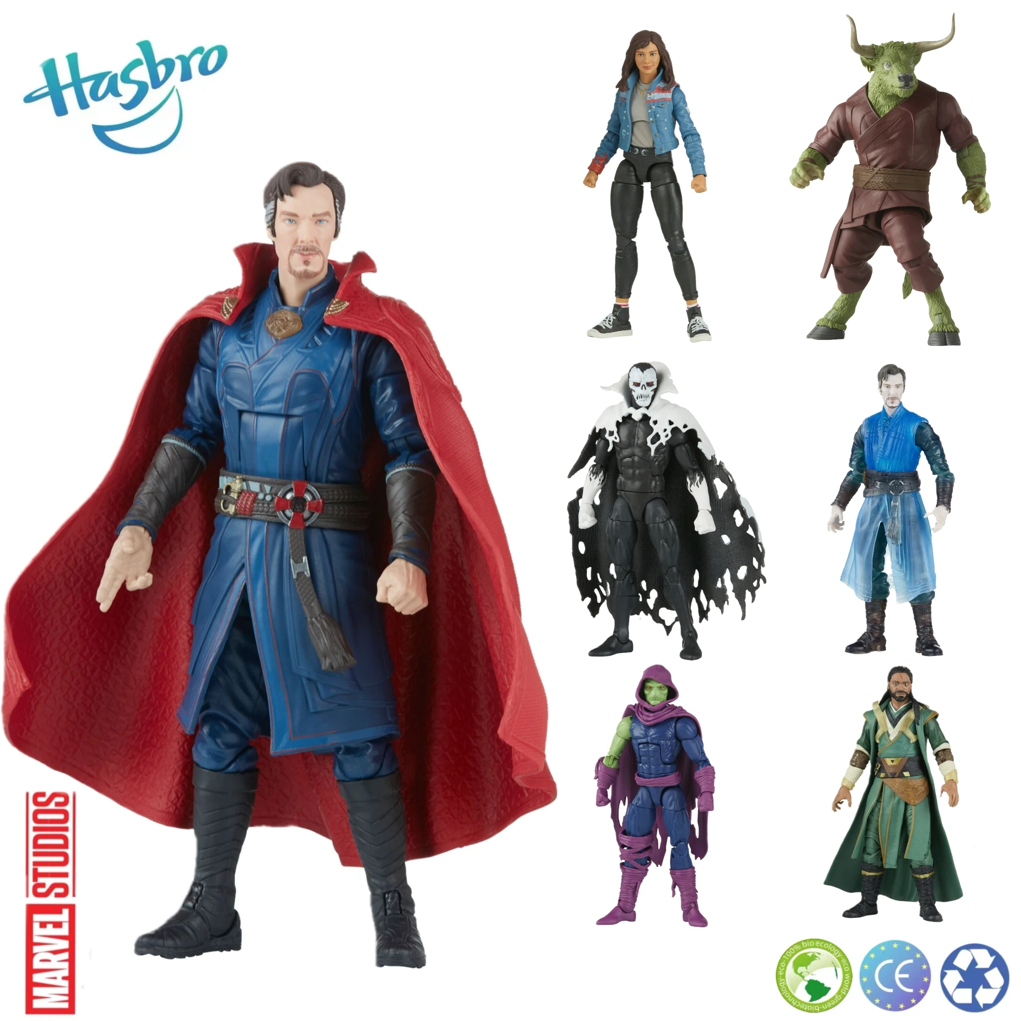 

Marvel Legends Master Mordo America Chavez D'Spayre Wong Astral Doctor Strange Sleepwalker Rintrah Wave 6"Action Figure