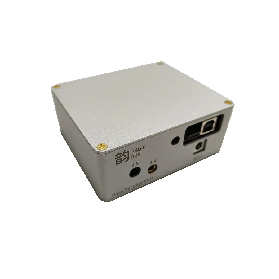 R2R Decoder XLR RCA/3.5LO/4.4LO Output Supports Coaxial /Bluetooth USB Input PCM 24bit Drive-free 12V