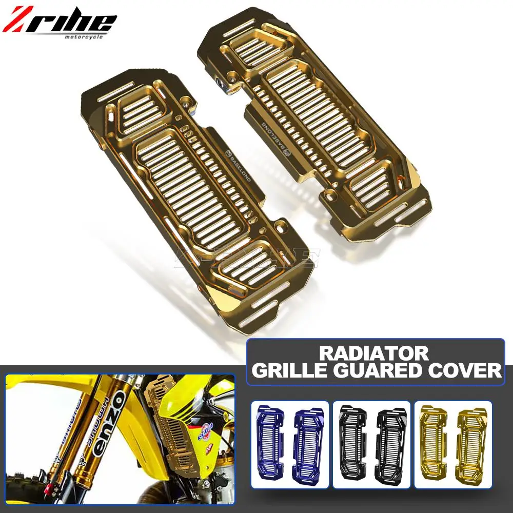 

For Suzuki RM125 2001-2008 RM 125 2002 2003 2004 2005 2006 2007 RM-125 Motorcycle Radiator Grille Grill Guard Cover Protector