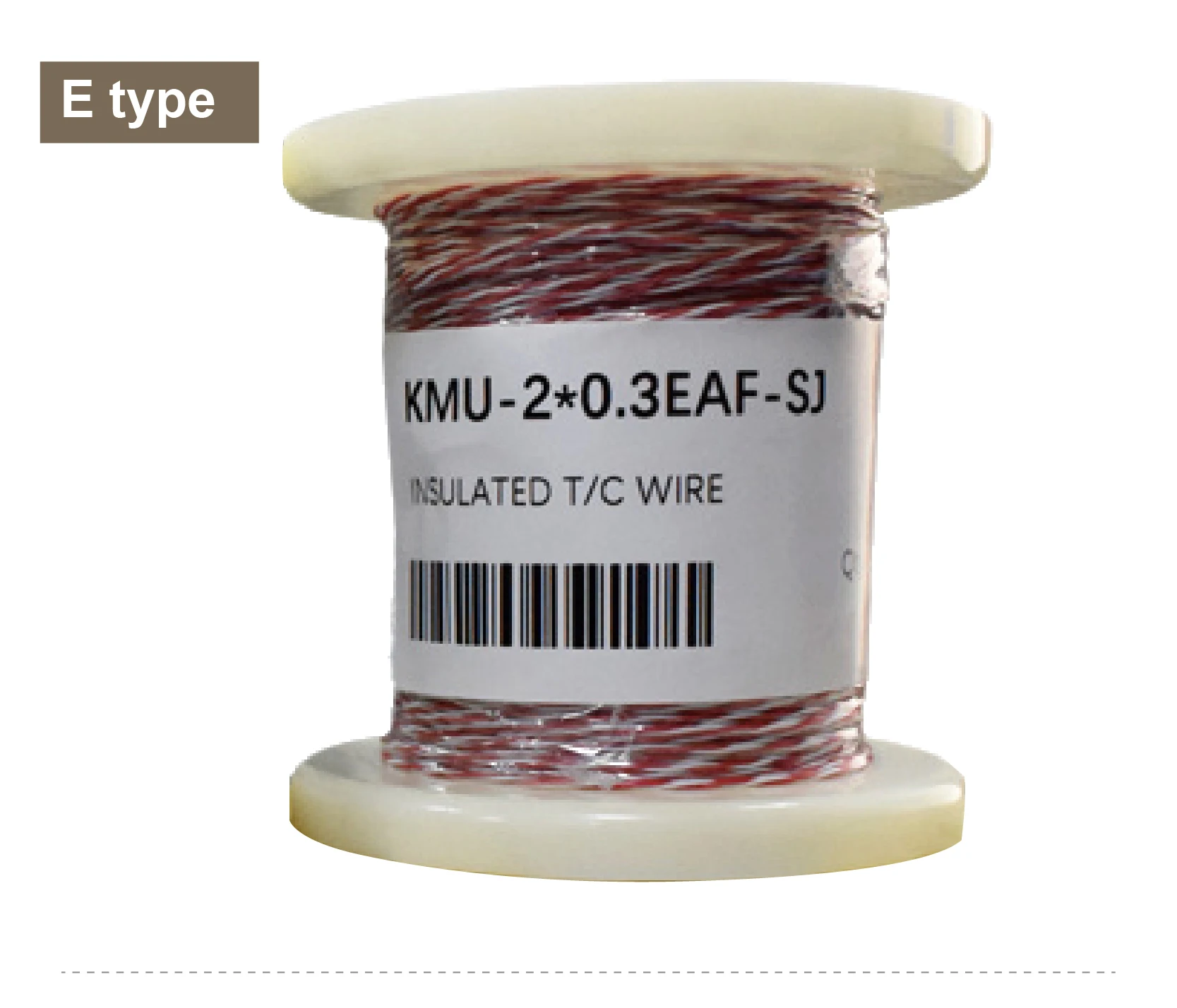 K Type Thermocouple Wire PTFE Twisted Pair Thermocouple Cable 1M-10M K T J E N T