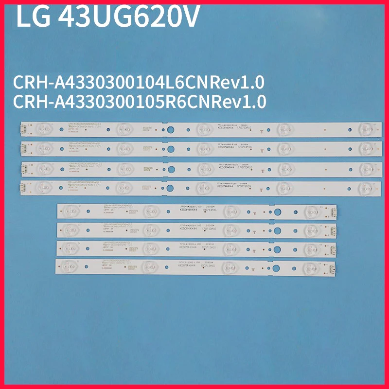 LED backlight strip FOR LIG 43