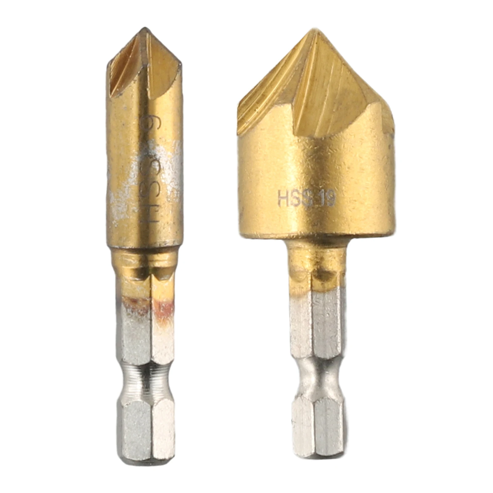 

1pc 6-19mm Countersink Drill Bit 5 Flute 90 Degree Countersink Drill Bit Wood Chamfering Cutter Chamfer for Wood Chamfering Tool