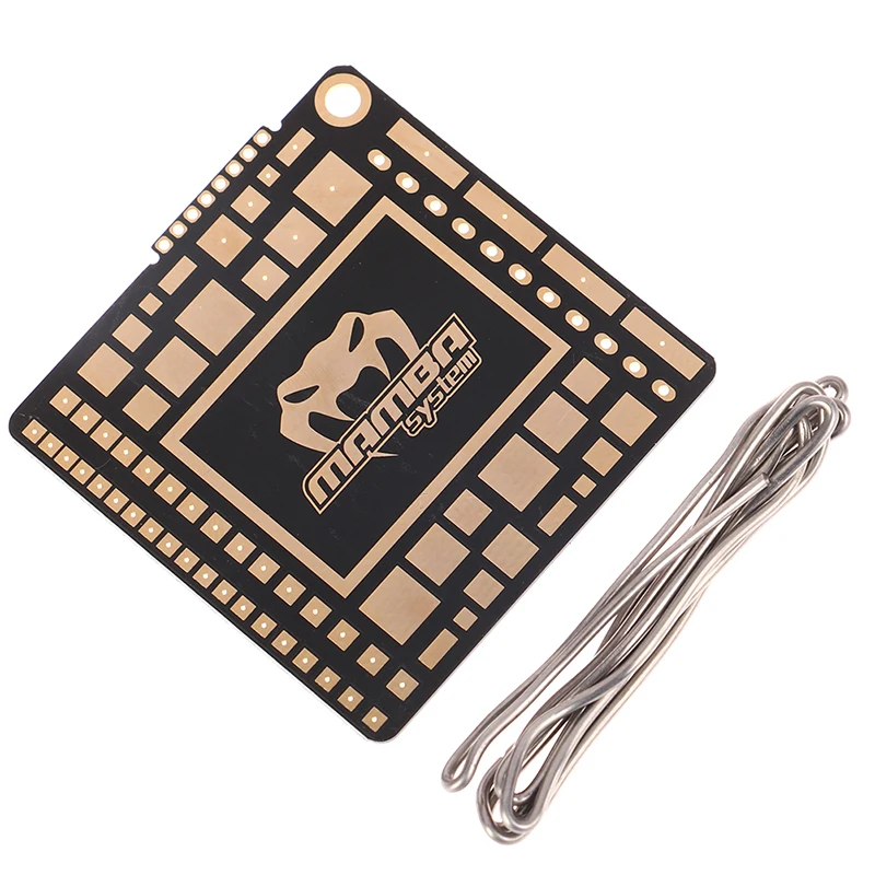 Panneau de pratique de soudure FPV Mamba 49x49mm, parfait pour maîtriser la soudure
