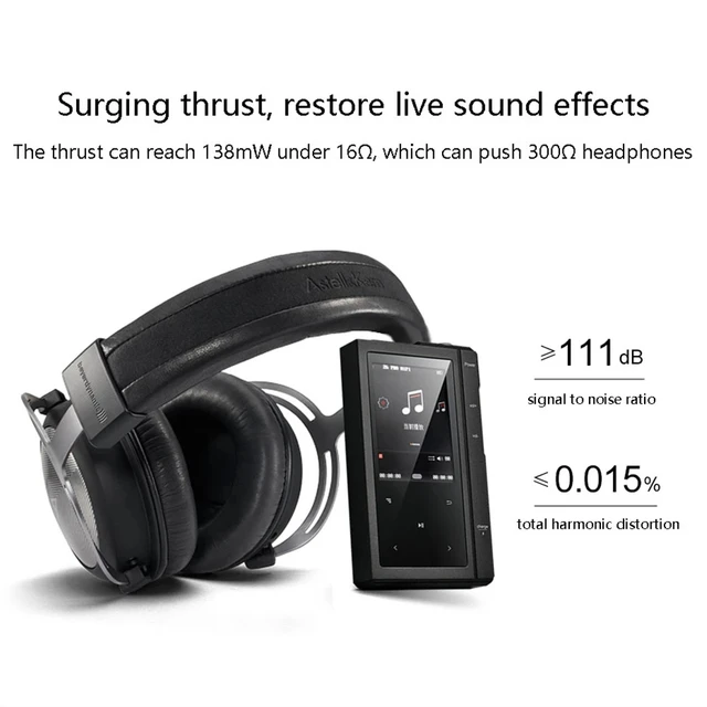 Z6Pro Portable HiFi Music Player MP3 Dual Core Walkman Wireless Bluetooth DSD256 HD Lossless Decoding PO+LO Dual Output - Image 3