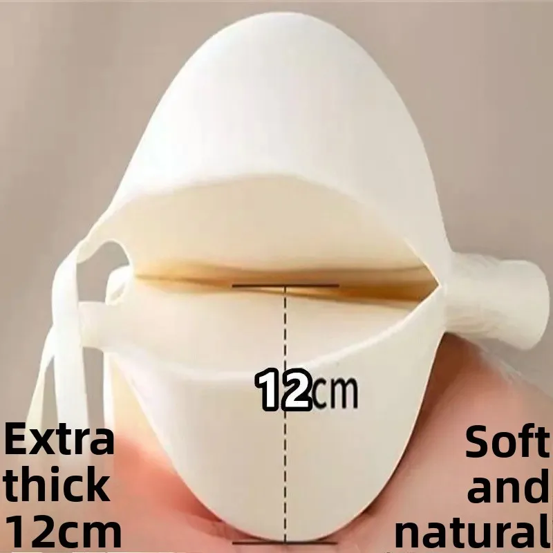 Ultra-Thick 12cm Women's Underwear Cartoon Chest Expansion Flat Chest All-Season Bra Sexy Cotton Material Sexy Style