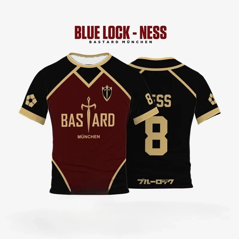 Jersey Futsal Cosplay Football Motif VL Replika Blue Lock