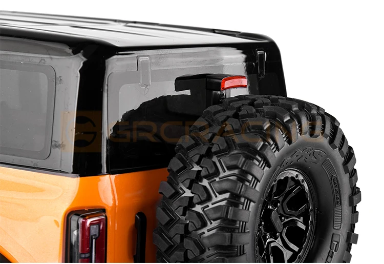 Ersatzreifen-Bremslicht, hochmontiertes Rücklicht, Lauflicht, Offroad-Kletterlicht für 1/10 1/8 Traxxas Trx4 Trx6 Rgt Axial – Detail 6
