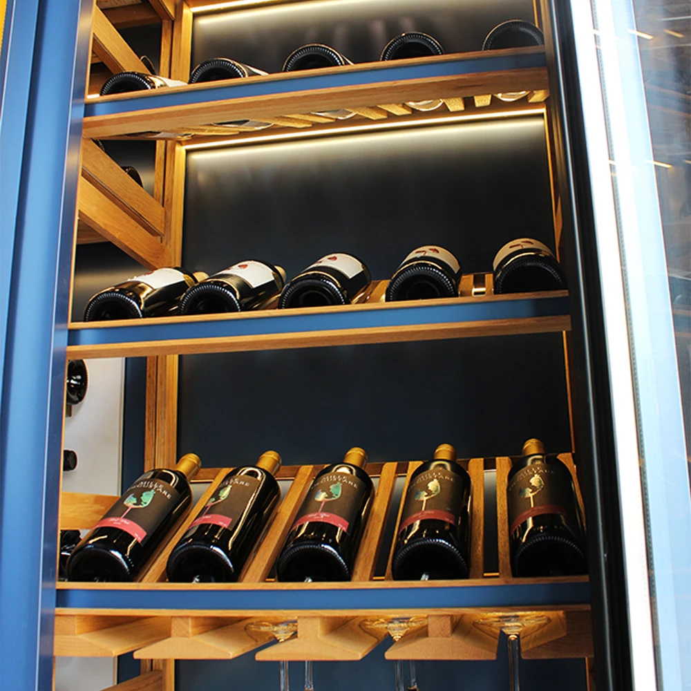 Wine Fridge Chiller Split Type Cooling Unit System Wine Cabinet Multiple Temperature Zone Smart Cooler