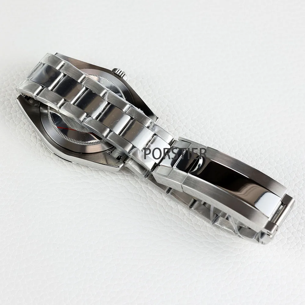 Watch Case 36mm/39mm NH35 Stainless Steel Bracelet Sapphire Glass For Seiko Mod NH35 NH36 Movement 28.5mm Dial Datejust Oyster