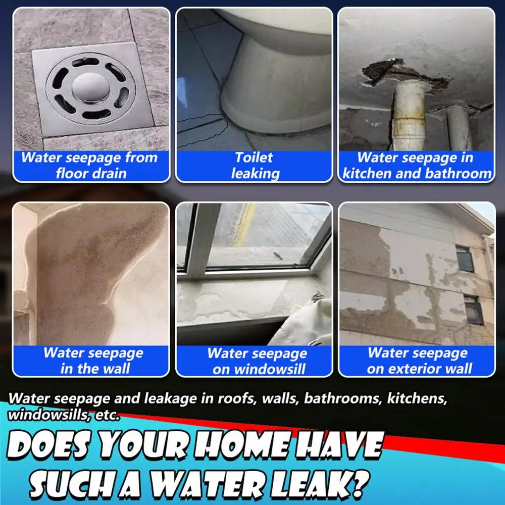 Description Picture 5 of itemWaterproof Anti-Leakage Agent 100g Invisible Repair Strong Bond Adhesive For Long-lasting Protection Multi Purpose Anti Leakage
