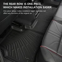All Weather TPE Floor Mats & Trunk Liner for Dodge Durango 2016-2026 Custom Fit Waterproof Car Floor Liners Auto Accessories 3