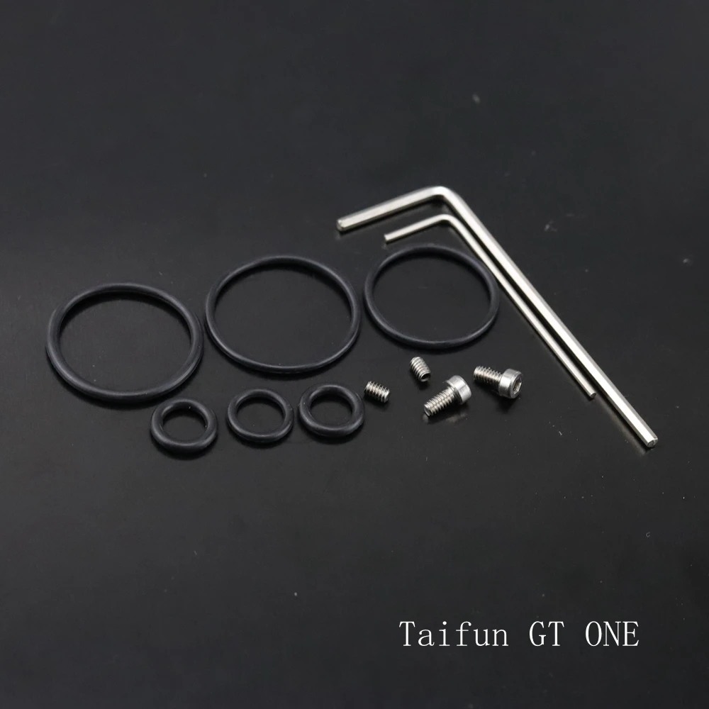 Taifun Series Accessories Silicone O-Rings Screws Glass Tank 5 Air Flow Pins For Taifun GTR/GT ONE/GT3/4S/GT5 taifun accessories