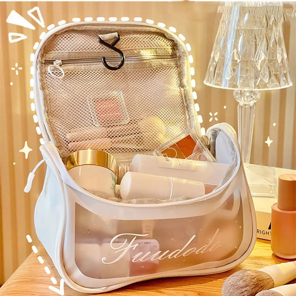 

Simple Gift Waterproof Lipstick Large Earphone Korean Style Makeup Bag Cosmetic Bag Storage Bag