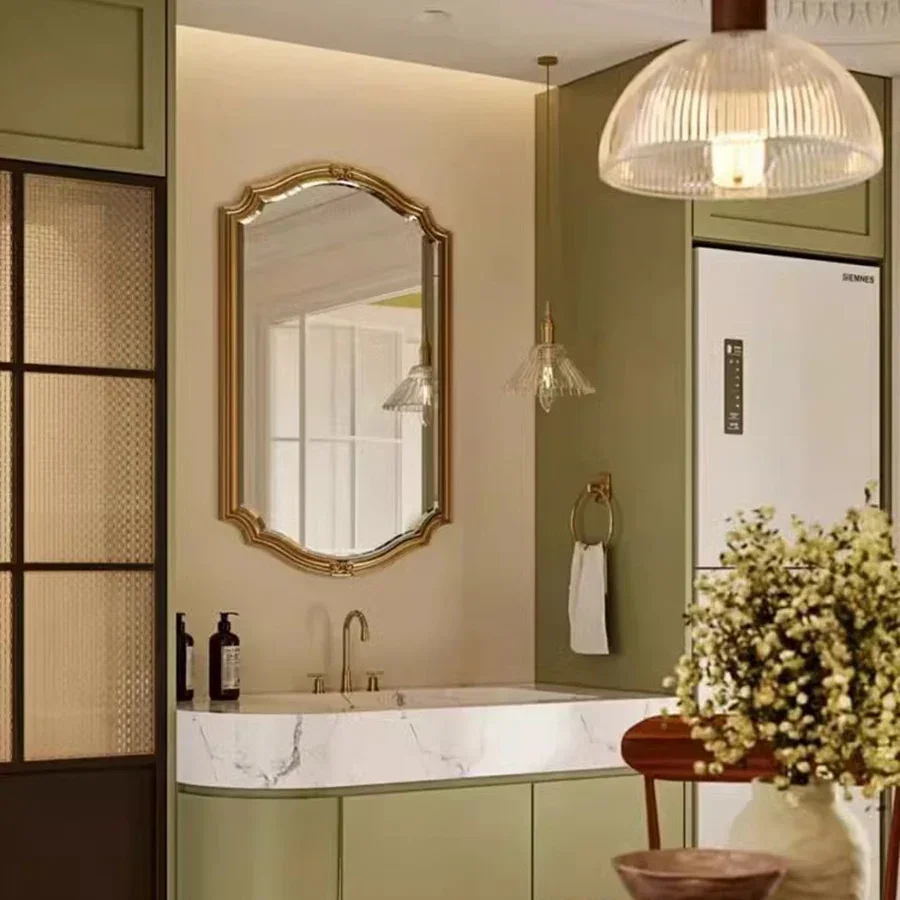 

Aesthetic Flexible Mirror Living Room Toilet Travel Cute Nursery Bedroom Display Mirrors Funky Dekoracyjne Home Decorations