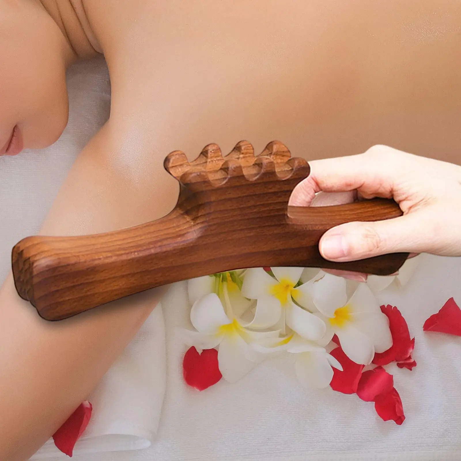 

Профессиональная деревянная Массажная палочка Gua Sha для шеи, спа-салона красоты