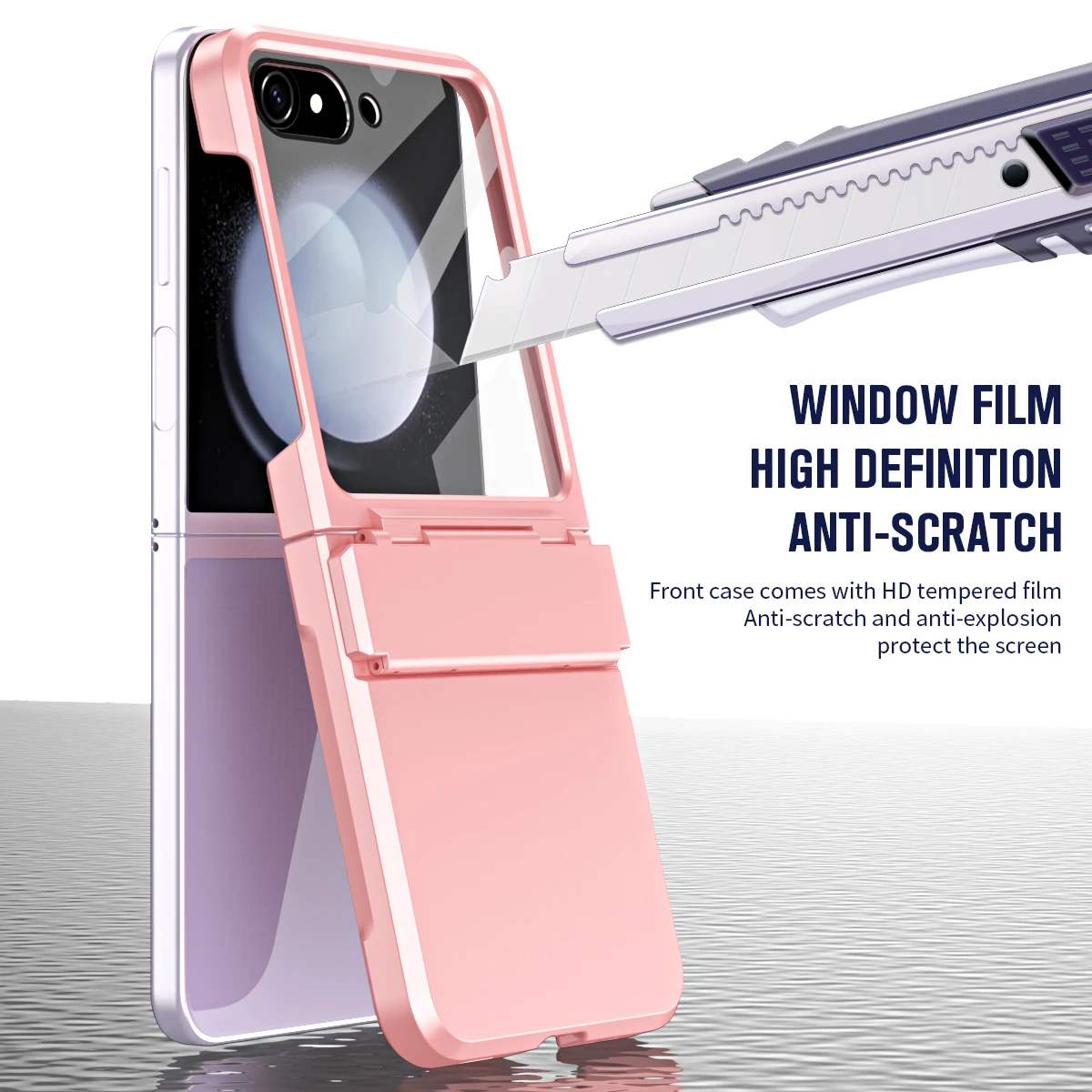 

For Samsung Z Flip5 5G Hinge Protective Hard Strong Case for Samsung Galaxy Z Flip5 Flip 5 Zflip5 Mobile Phone Accessories Capa