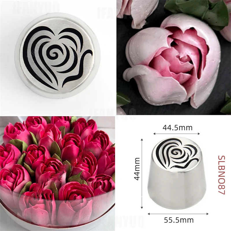 Stainless Steel Russian Piping Tips Christmas Cake Icing Frosting