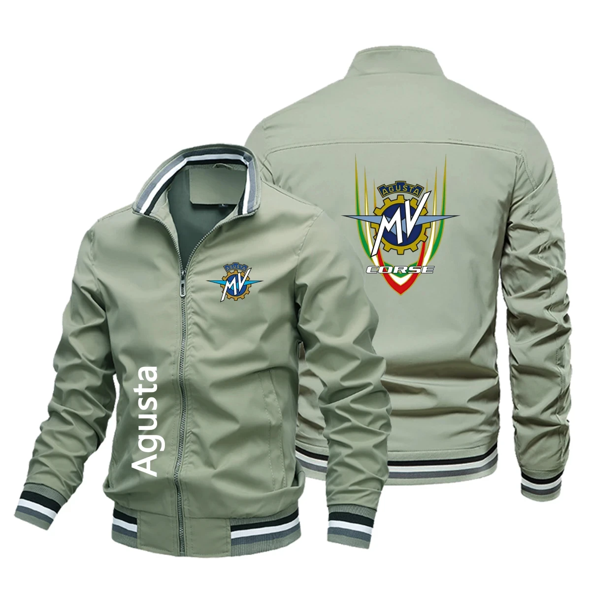 mens clothing vestes kore tarzı kıyafetleri куртка ветровка мужская Mainland China Acetate Moto & Biker POLYESTER STANDARD MEN