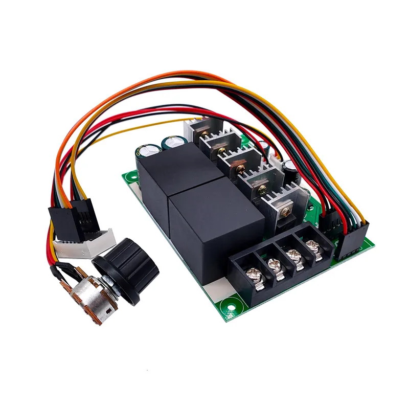 Digital Display 40A PWM Speed Governor Controller DC Motor Input 12V 24V 48V 0~ Adjustable Drive Module