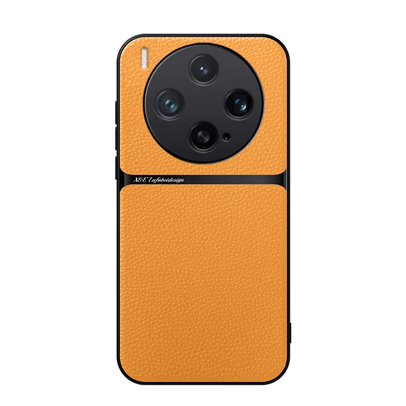 Magnetic PU Leather Ultra-Thin Drop-Proof Camera Protection Case