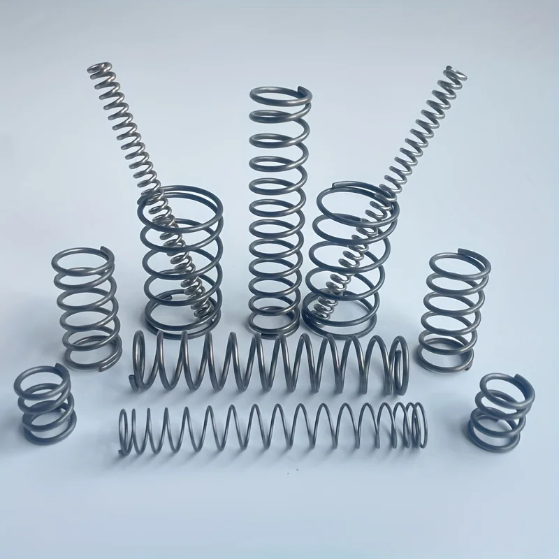 Compression Spring miniature 1.2mm Wire Dia 6mm-22mm OD 10mm-100mm Free Length Spring Steel Extension 10Pcs