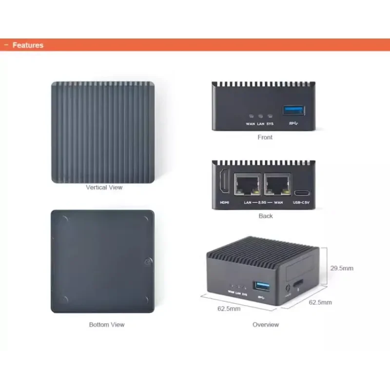 ģȭ���� ���� ���� R76S RK3576 ���� ���� LPDDR5 ��� 2.5G ��Ʈ��ũ ��Ʈ HDMI AI ���� ����ǰ