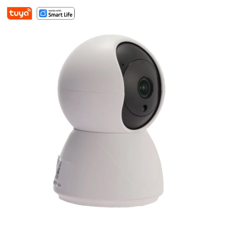 Smart 2K Indoor Security Camera – WiFi-Connected Baby and Pet Monitor with PTZ Functionality and Mobile App Integration