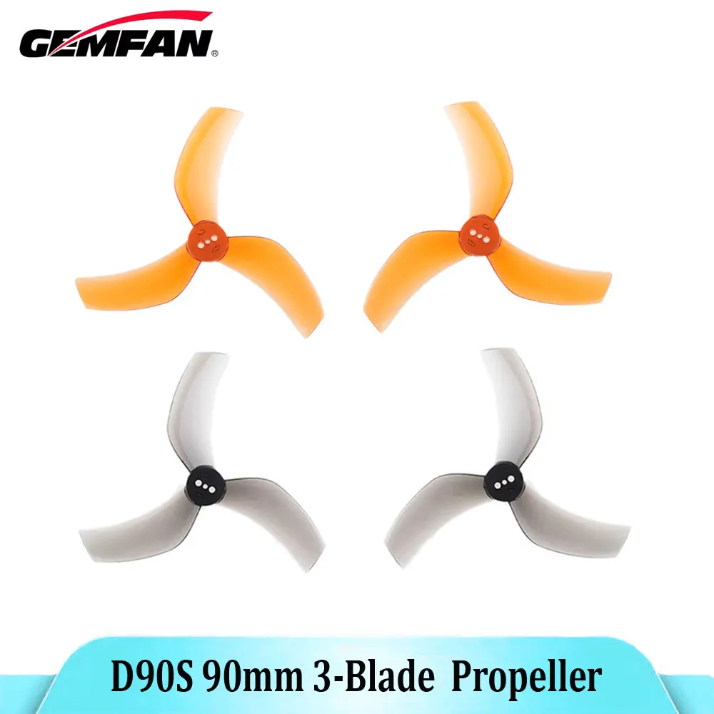 รูปสินค้า ใบพัด Gemfan D90S สำหรับโดรน 3 ใบ 90 มม. 3.5 นิ้ว รู 1.5 มม.