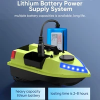 GPS RC Bait Boat with Bag 600M Remote Control Fishing Bait Boat 99 Points Fishing Feeder Boat with 3 Bait Containers 2