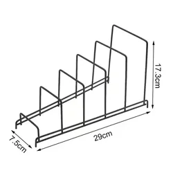 Iron Art Multi-Layer Kitchen Organizer and Storage Rack (5 Grids)