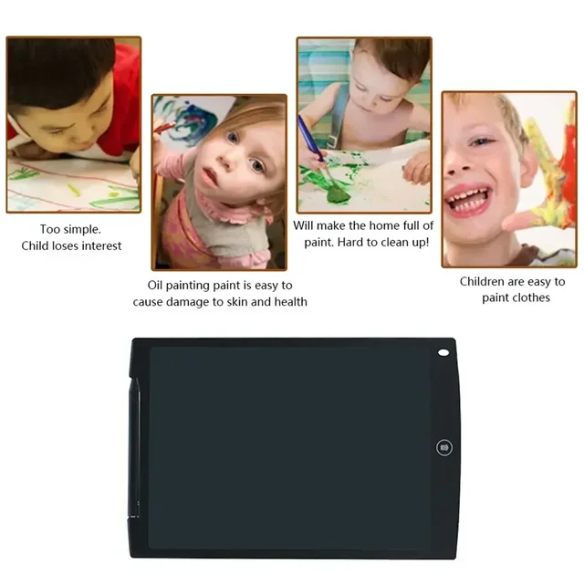 10in LCD Handwriting Writing Board Tablet Drawing Board for Children/Kids Memo List Reminder Note 4