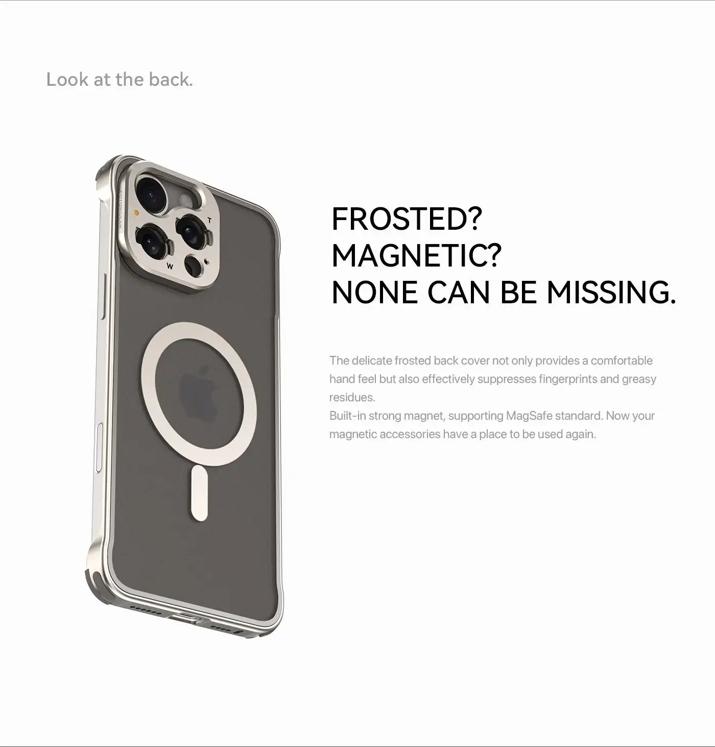 Fotorgear Photography Phone Case with T-mount Lens Thread for iPhone 16 Pro/ 16