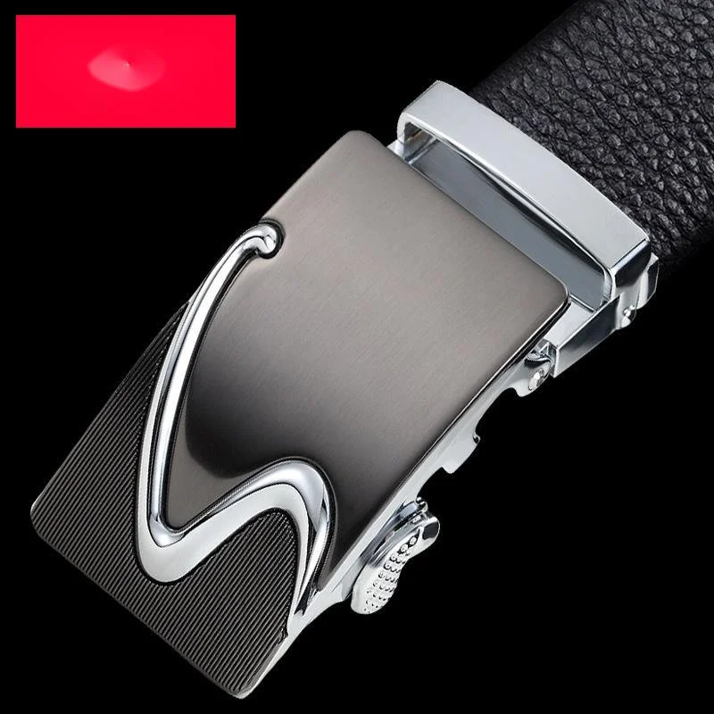 New Belt Men's Belt Alloy Automatic Buckle Leather Belt Versatile Casual Middle-aged and Elderly Pants Belt_voghion.com