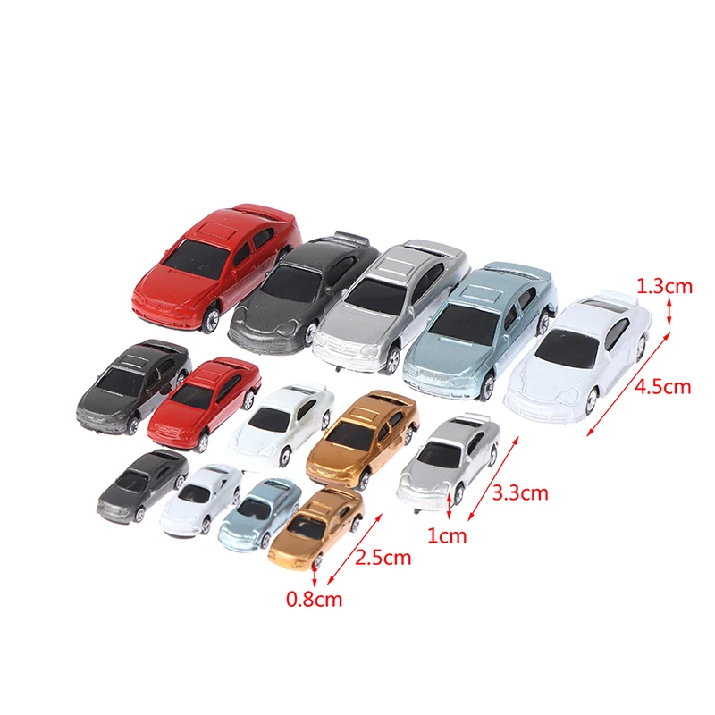 1:100-200 Dollhouse Miniature Car Truck Container Model Car Toy Doll Decor Toy игрушки для детей miniature items