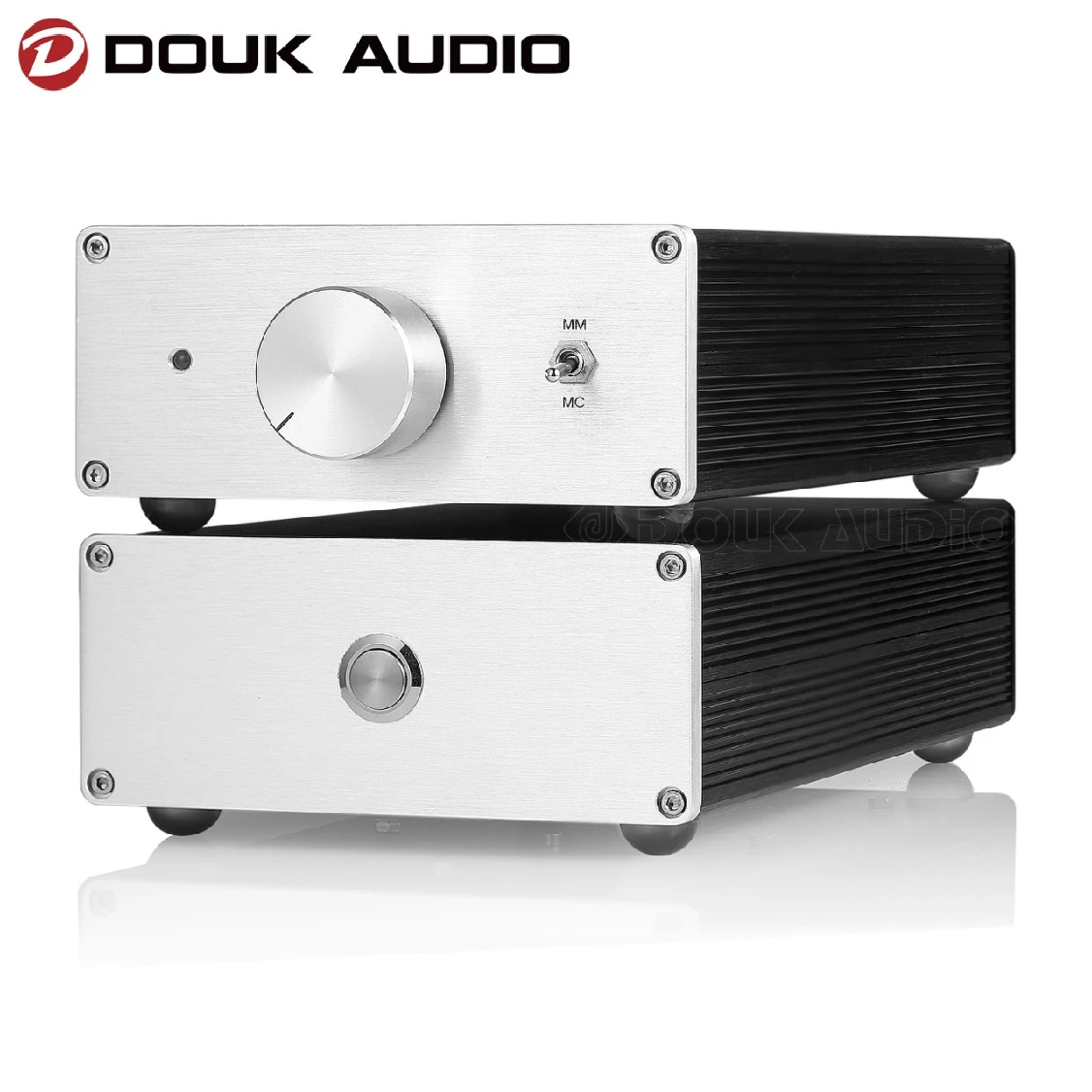Plattenspieler Mit Vorverstärker Direkt An Boxen Anschließen Douk Audio HiFi MM/MC Phono vorverstärker für Home Plattenspieler mit