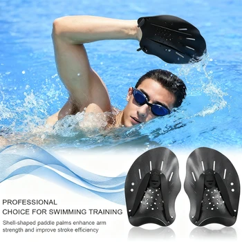 Webbed Swimming Training Gloves 1