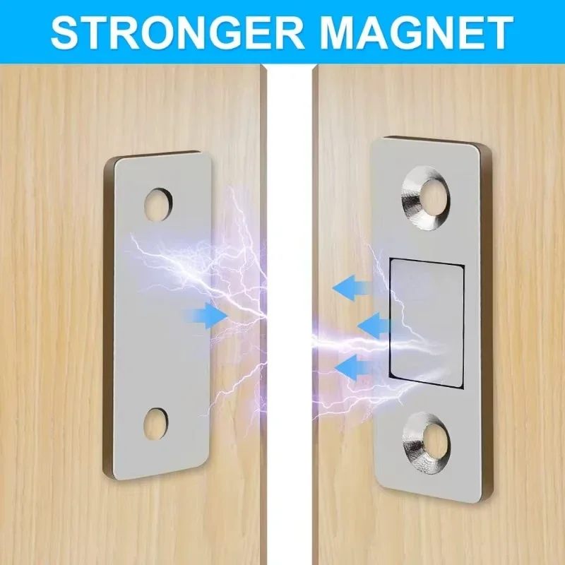 Ultra-Thin Invisible Magnetic Cabinet and Drawer Closers