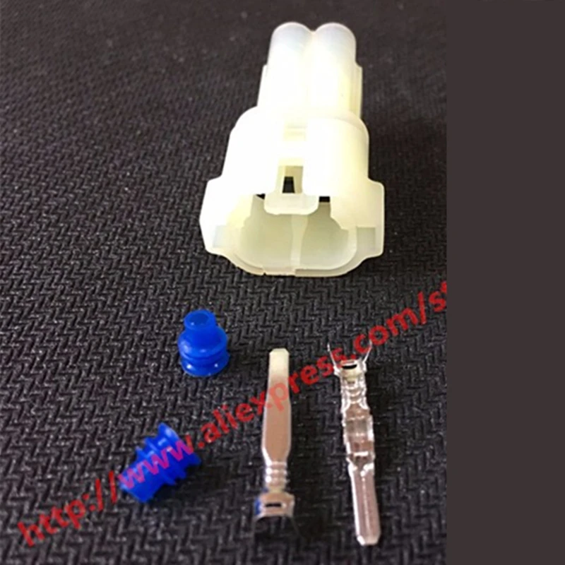 Kit Connettori 2 PIN Maschio + Femmina per riscaldatore - Nautica Mare