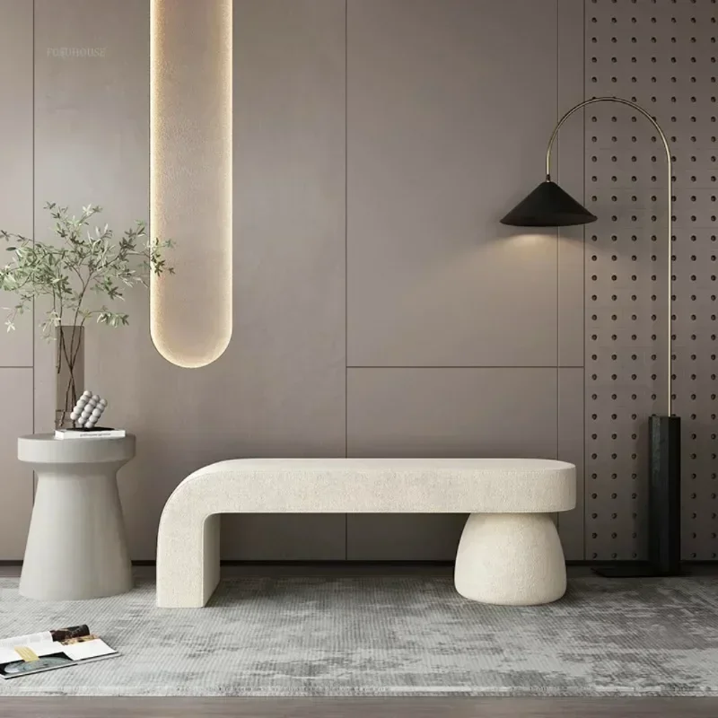 

Скандинавская мебель для дома, сменный стул для обуви, спальная кровать, табуреты, диван, скамейка, магазин одежды, отдых, оттоманка K