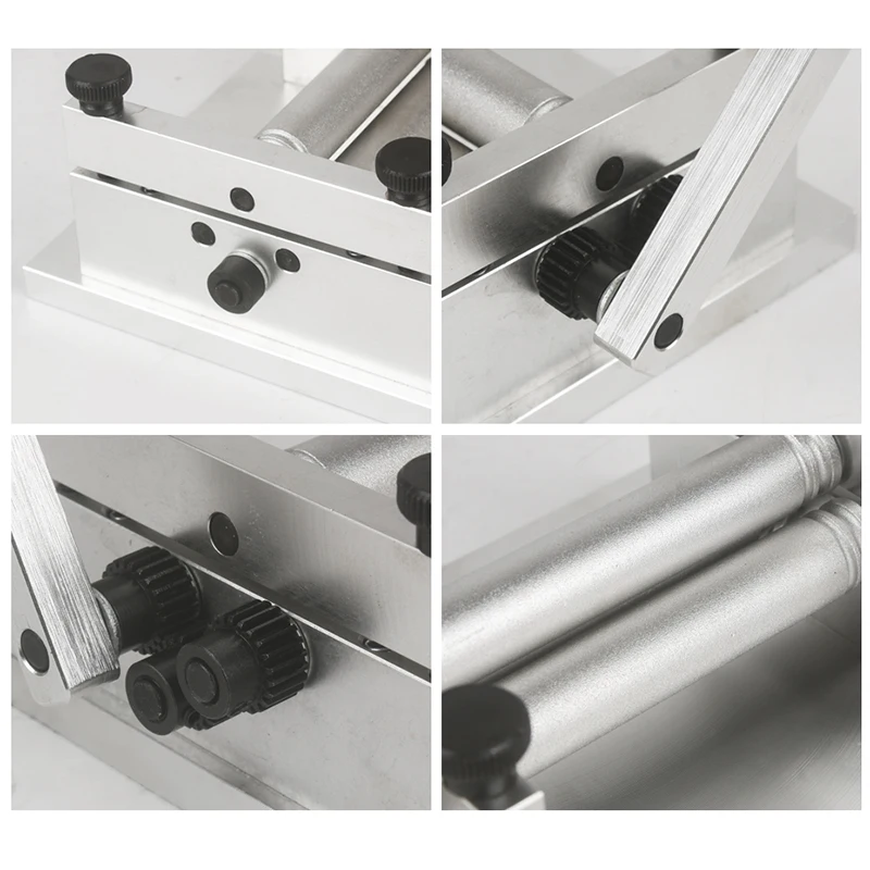 DIY Manual Plate Rolling Machine Soft Metal Tube Bending Machine Household Round Roller Tube Bending Processing Tools tube bender,manual bending machine
