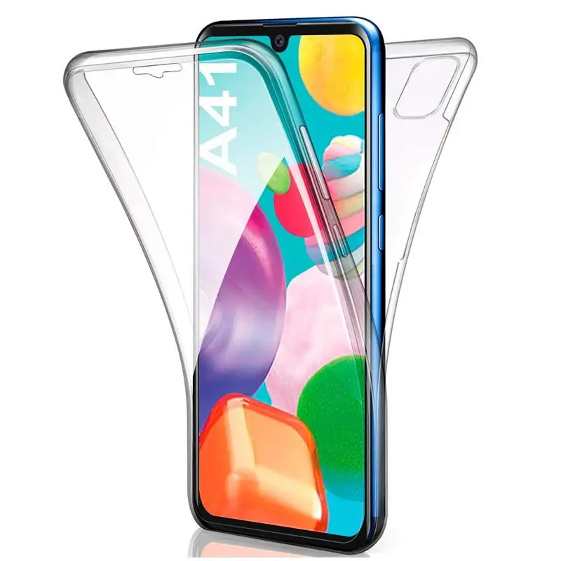 360° Clear Dual Layer Full Body Phone Case