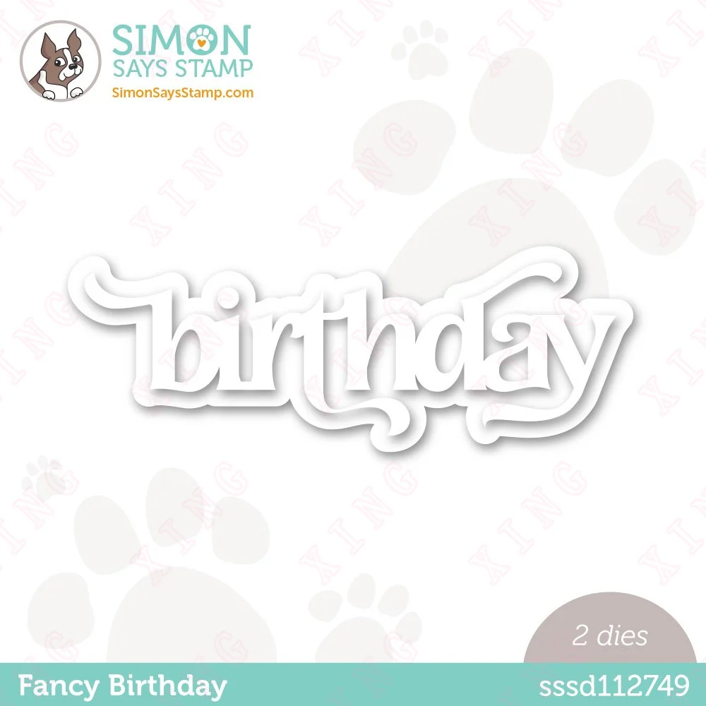 

New Arrival Fancy Birthday Metal Cutting Dies Diy Scrapbook Paper Craft Handmade Album Card Stamp 2023 Decoration Embossing Mold