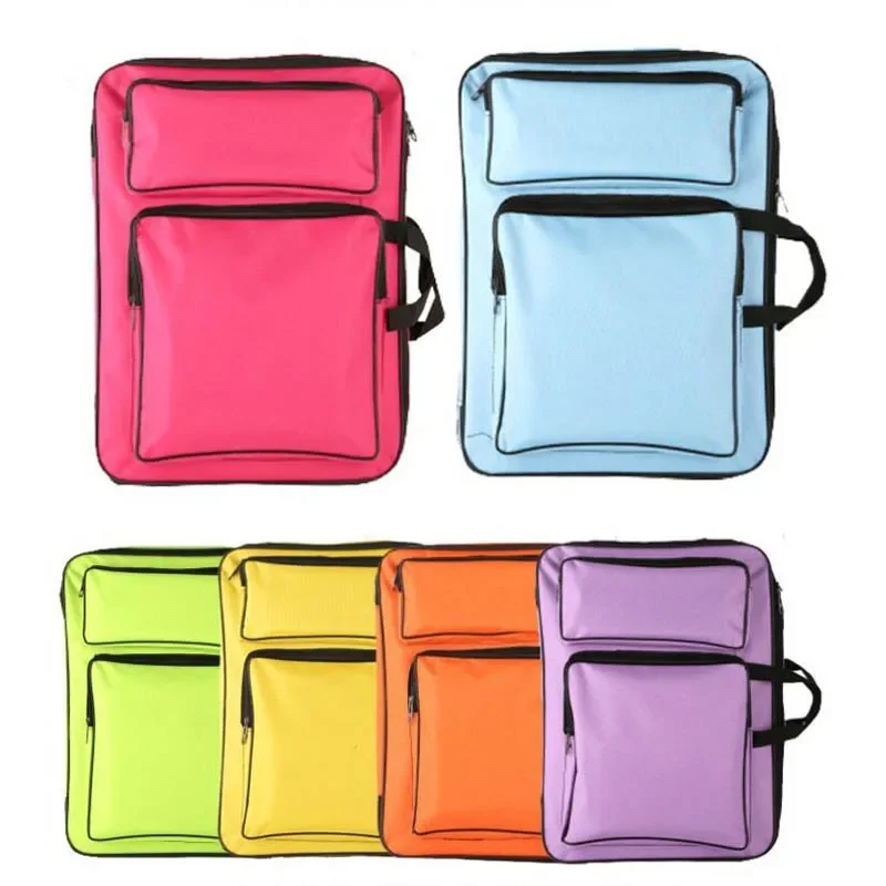 Shoulder Storage Bag Art Supplies Children Drawing Organizer Sketch