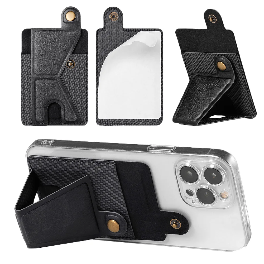 Slim Adhesive Phone Wallet - Stylish Card Holder