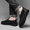 Comfortable Breathable Men's Flats Genuine Leather Mens Loafers Business Casual Driving Shoes Comfortable Sports Walking Shoes 4