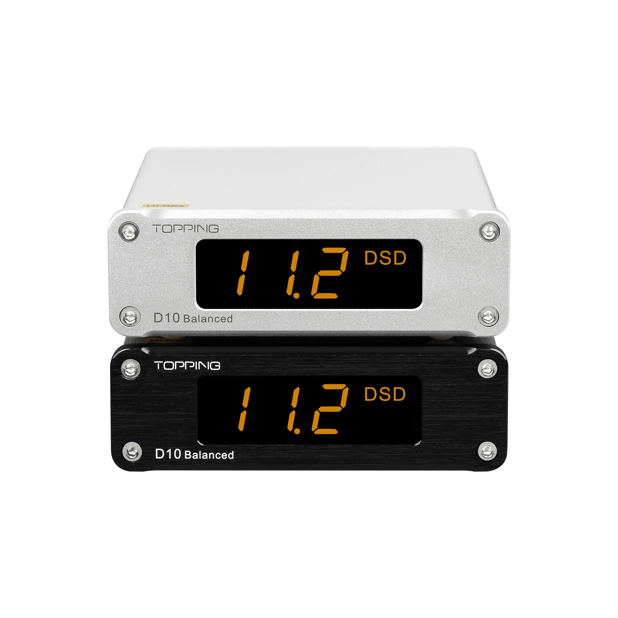 Topping D10 Decoder Bilanciato Es9038Q2M D10B Usb Dac 384Khz Dsd256 Uscita Analogica/Digitale Decodificatore Audio Usb Hi-Res D10S