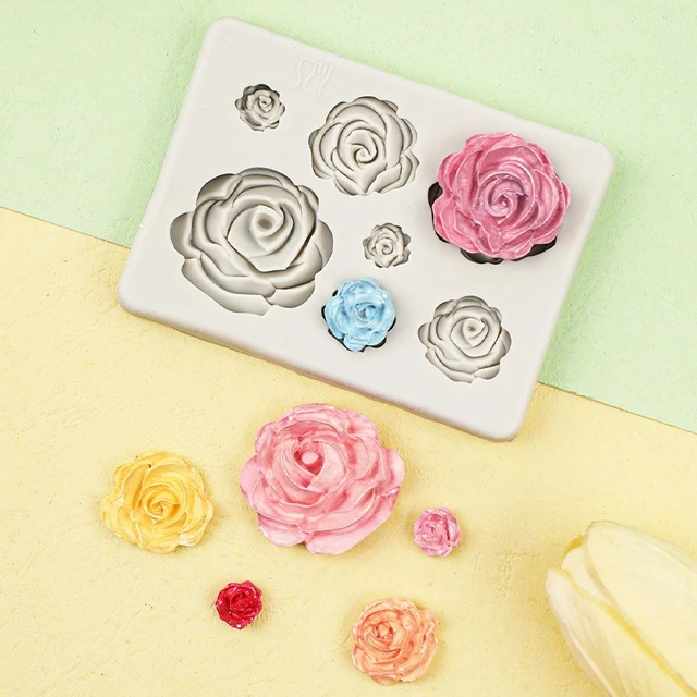 Silicone Soap Making Baking Tools  Silicone Molds Mini Flowers - 3d Mini  Silicone - Aliexpress