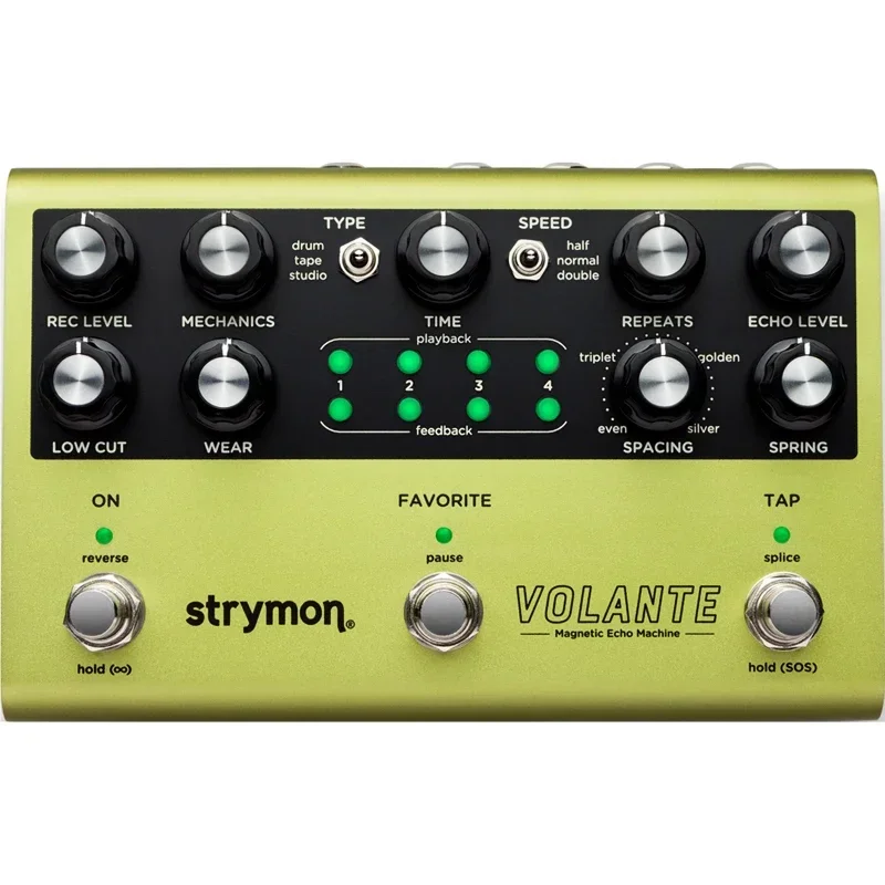 

VOLANTE DELAY Tape Echo Delay Stompbox Effect