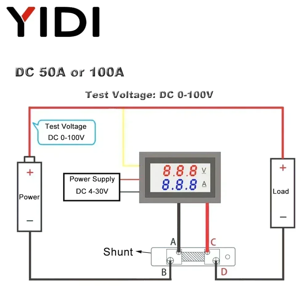 Shunt 300A 150A 100A 75A 50A 30A 10A 75mV DC